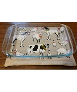 Farm Cow Horse Sheep Goose Christmas Animal XL Trivet Hotpad - £11.79 GBP