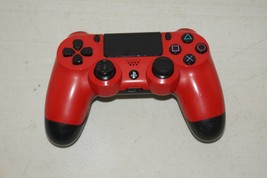 Sony PlayStation 4 DualShock 4 Wireless Controller Magma Red U7 - $39.59