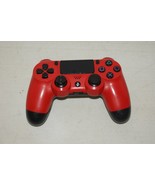 Sony PlayStation 4 DualShock 4 Wireless Controller Magma Red U7 - £31.28 GBP