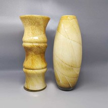1970s Gorgeous Pair of Vases in Murano Glass by Enrico Coveri. Made in I... - $620.00