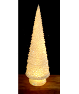 Tabletop Lighted Plastic Christmas Tree 24&quot; Inches Height - £38.75 GBP