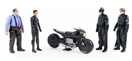 Dc Comics The Batman Batcycle Pack With 4 Action Figures ~ Target Exclusive New - £27.92 GBP