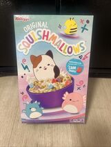 NEW KELLOGGS ORIGINAL SQUISHMALLOWS MARSHMALLOW FLAVOR CEREAL 11.6 OZ (3... - $7.77