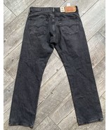 Levi&#39;s Men&#39;s 501 Original Straight Jeans 34 x 30 All Nighter Black NWT - £31.46 GBP