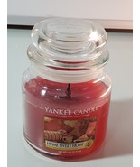 Home Sweet Home YANKEE CANDLE 14oz original Jar Candle Slightly Burned - £11.82 GBP