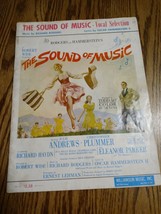 Vintage The Sound Of Music Vocal Selection Sheet Music 1959 Julie Andrews - £14.69 GBP