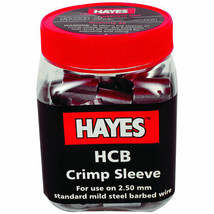 Hayes - HCB Crimp, barbed wire, 12 1/2 ga. 50/PK - $17.66