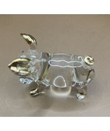 Delicate Hand-Blown Glass Animal Figurines: Vintage Thai Artistry with T... - $18.52 CAD