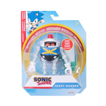 ⚡️ Sonic the Hedgehog Classic HEAVY GUNNER Jakks Pacific Figure 4 inch⚡️ - £19.08 GBP