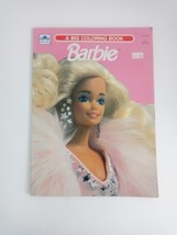 1991 Barbie Friends Ken Dolls Theme Big Coloring Book Golden 1205-92 - $7.28