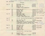 1950&#39;s Northland Greyhound Bus Lines Tour Documents Itinerary Map  - $17.82