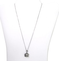 Vintage Sterling Silver 925 Prayer Box Locket Necklace Pendant 17&quot; chain... - £19.46 GBP