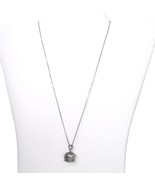 Vintage Sterling Silver 925 Prayer Box Locket Necklace Pendant 17&quot; chain... - £19.54 GBP