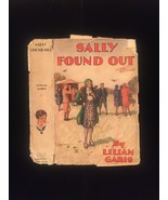 1930 &quot;Sally Found Out&quot; by Lilian Garis frame-ready dust jacket (no book) - $357.35 MXN