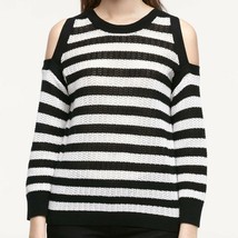 Rag &amp; Bone Cold-Shoulder Striped Cotton Sweater size M NWOT $231 - £39.32 GBP