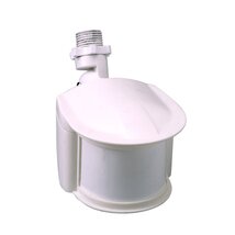 All-pro Ms180w Motion-sensing Outdoor Floodlight Hardwired, White, 300 W - $31.78