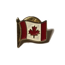 Canadian Flag Maple Leaf Canada Lapel Pin Button - £3.93 GBP