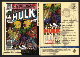 Al Milgrom SIGNED Incredible Hulk Famous Comic Covers Upper Deck Marvel ... - £19.45 GBP