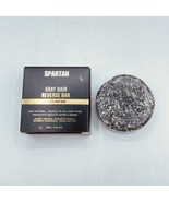 SPARTAN Gray Hair Reverse Bar 1.94 OZ  100% Natural Gentle For All Hair Types - £26.07 GBP