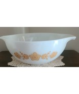 Pyrex ~ 443 ~ 2.5 Quart ~ Nesting Mixing Bowl ~ Butterfly ~ Gold ~ Cinde... - $59.84