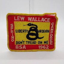 Vintage BSA 1962 Lew Wallace District Spring Camporee Liberty Death 4&quot;x3... - £13.35 GBP
