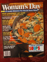 WOMANs DAY Magazine March 5 1985 7 Great Chicken Soups - £6.07 GBP