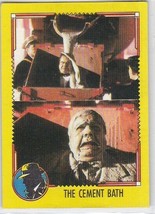 M) 1990 Topps Dick Tracy Trading Card #31 The Cement Bath - £1.55 GBP
