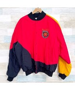 Vintage 90s Nascar Bill Elliott McDonalds Kudzu Racing Jacket Red Black ... - £155.74 GBP