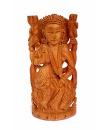 Lord of Success Idol Wooden Hand Carved Godess Statue Figurine Sculpture... - $426.51 MXN