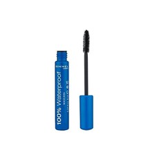 Rimmel London 100% Waterproof Mascara, Brown Black - 8 ml  - $17.00