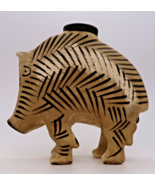 Boar Pig Candle Holder Ceramic Metropolitan Museum of Art Primitive Phil... - £11.67 GBP