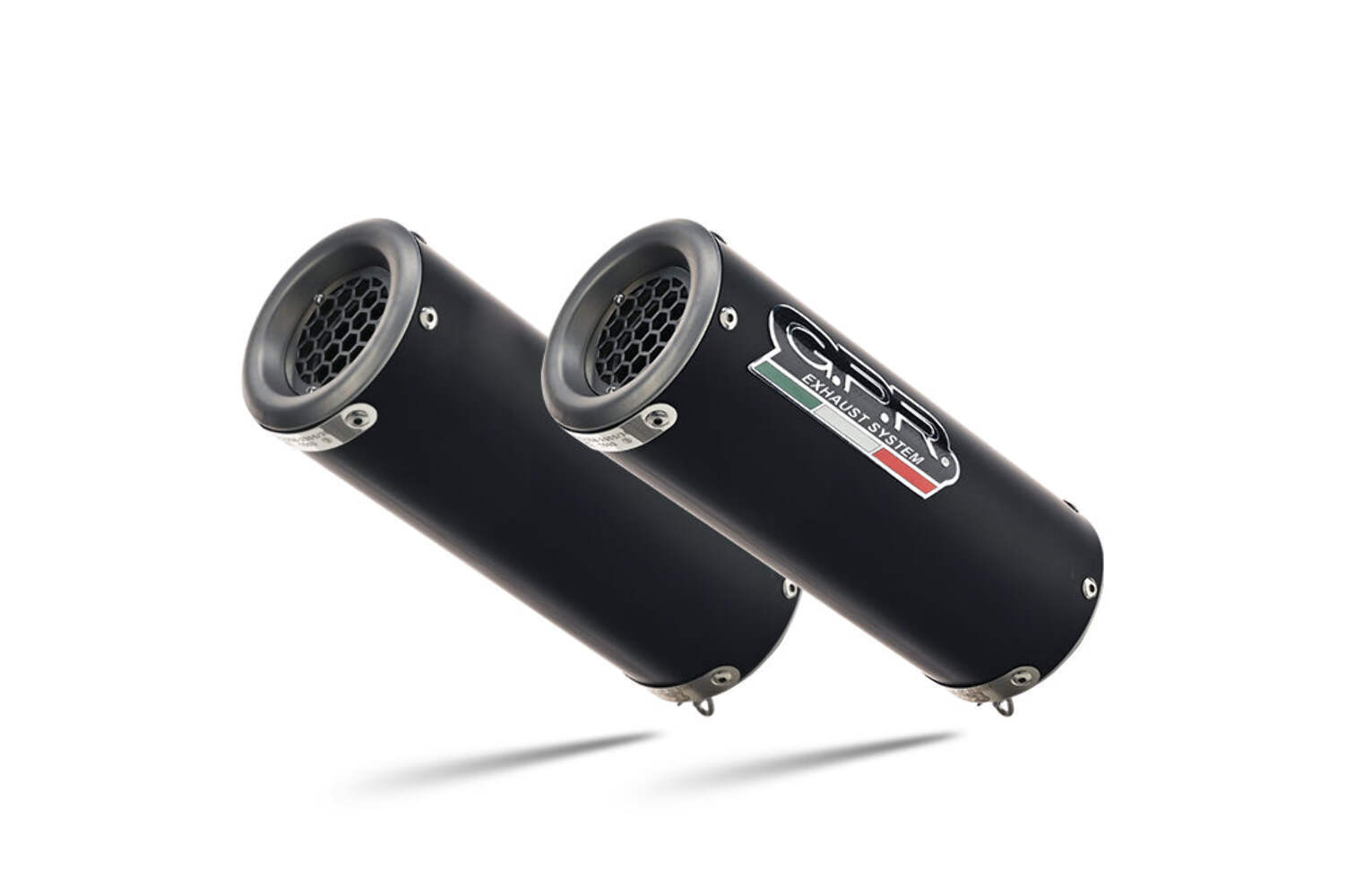 Ducati Monster 796 2010-2014 Exhaust GPR Double Slip-on M3 Black ...