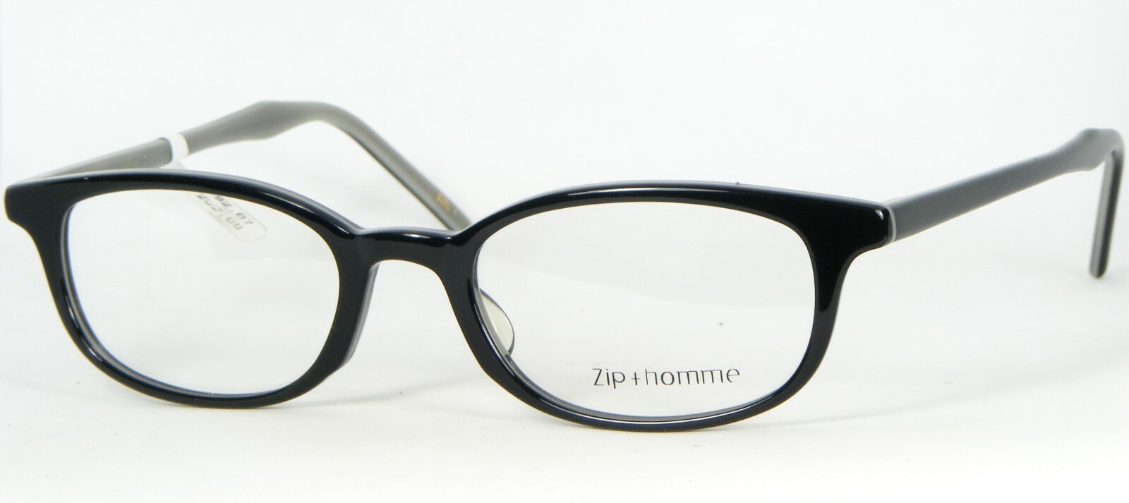 Zip + Homme Z 0043 Col 1 Schwarz Brille Kunststoffrahmen 48-19-145mm Japan - $114.29
