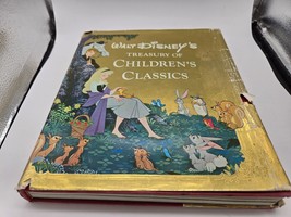 Vintage Walt Disney&#39;s Treasury of Children&#39;s Classics Darlene Geis 1978 HC/DJ - $9.89