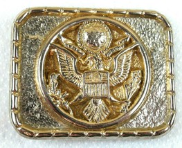 Vintage United States America Great Seal Eagle Shield Belt Buckle Patriotic USA - £15.79 GBP