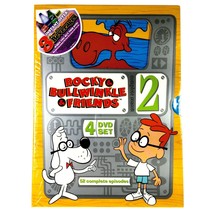 The Rocky &amp; Bullwinkle Show - Complete Season 2 (4-Disc DVD, 1962) Brand New ! - £14.55 GBP