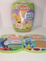 Lot Of 3 Leap Frog Little Leaps Interactive DVDs - $10.95