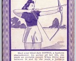 1940s Fumetto Arcade Scheda Ex Sup Co Hittie Hasbeen Sharpshooter Lady C... - $7.12