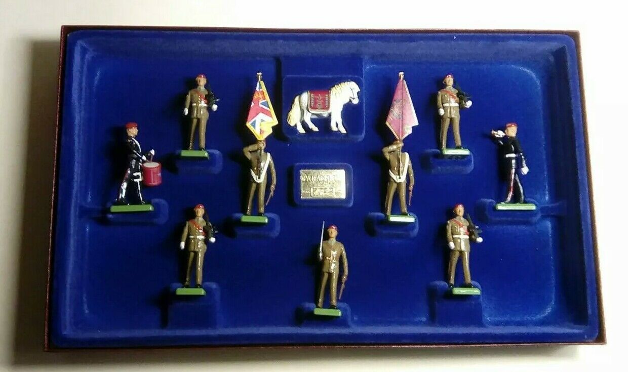 Primary image for BRITAINS 5190 THE PARACHUTE REGIMENT INFANTRY 10PCS LE 50TH ANNIVER TOY SOLDIERS