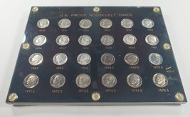 US Preuve Roosevelt Dime Kit 1950 - 1976-S En Plastique Capital Support - $5,889.80 MXN