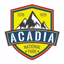 Acadia National Park Sticker Maine National Park Decal / Sticker - £2.86 GBP