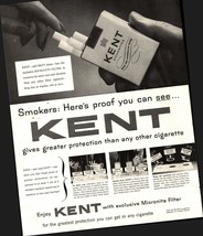 1954 Kent Cigarettes With The Micronite Filter Vintage Print Ad e4 - £19.22 GBP