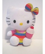 TY 2011 Beanie Baby 6&quot; Hello Kitty w/Cupcake - €6,98 EUR