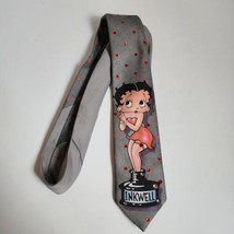 Vintage Ralph Marlin Betty Boop In The Inkwell Novelty Tie Mens Necktie 3.25&quot; - £11.01 GBP