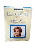 Kathie Lee Silky Sheer Control Top Pantyhose Off Black Small Medium Lycr... - $6.00