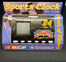 2003 Jeff Gordon Nascar Sports Alarm Clock &quot;Wake up to Sounds of Victory... - $29.69