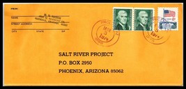 1974 US Cover - Phoenix, Arizona to Salt River Project, Phoenix, AZ K1  - $1.97