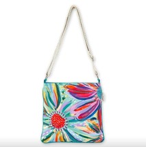Sun Dance &quot;Spring Flowers&quot; Floral Small/Medium Tote Bag Purse - £29.10 GBP
