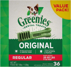 Highly Recommended Dental Chews for Dogs: Greenies Regular Dental Treats - USA M - £14.03 GBP+