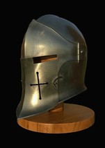 Neuf Templier Casque Médiévale Knight Armor Crusader Knight Casque - £67.57 GBP